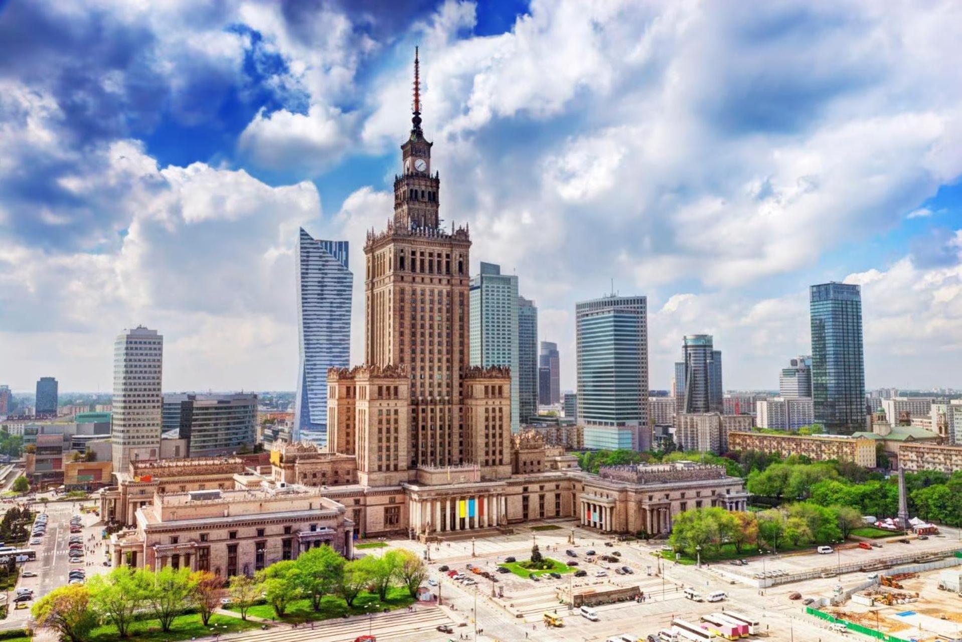 Ferienwohnung Warsaw View Residance Exterior foto